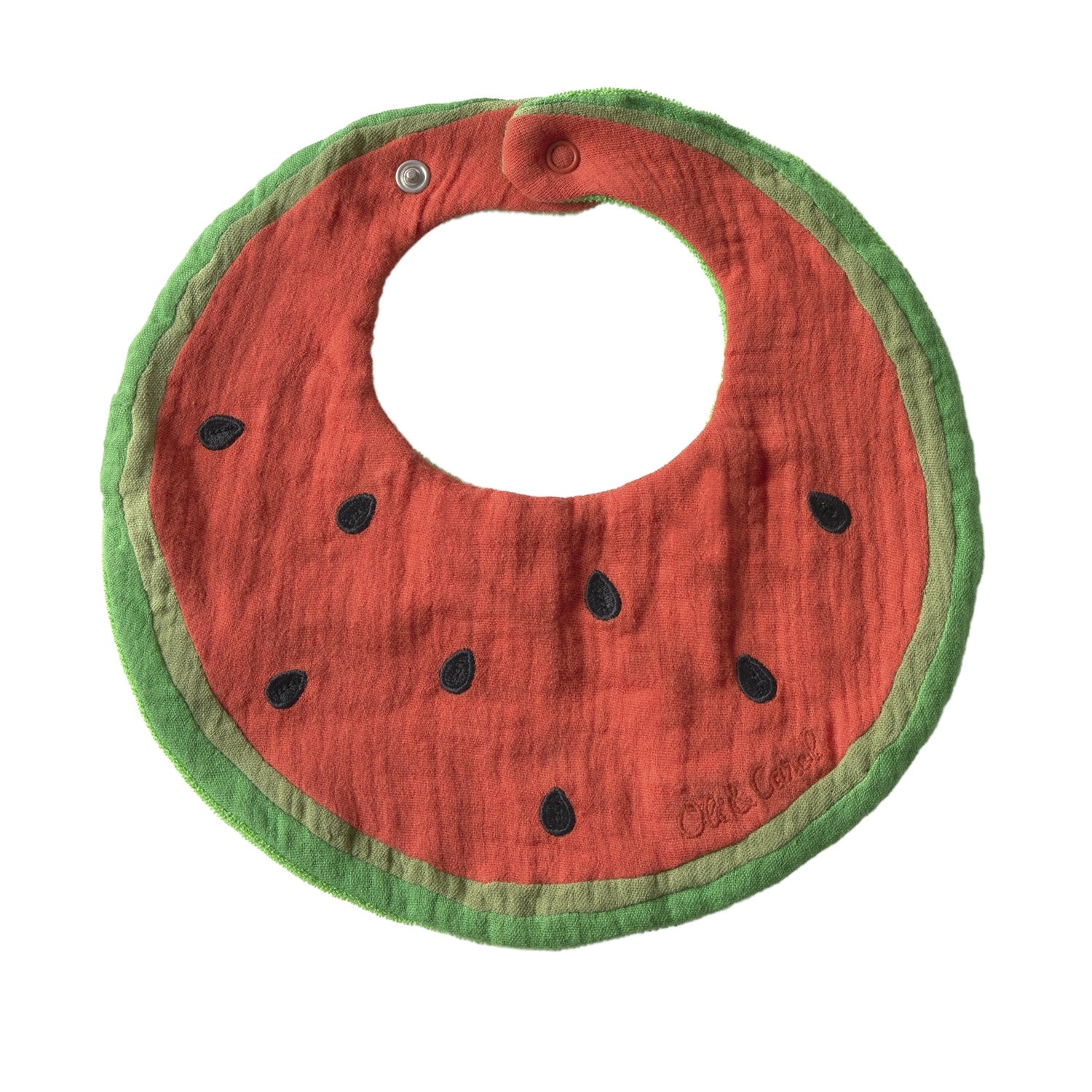 Wally la Pastèque – Bavoir bébé