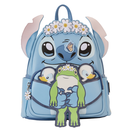 Mini Sac à Dos Lilo & Stitch - Stitch Springtime Daisy LoungeFly CoinCaillerie