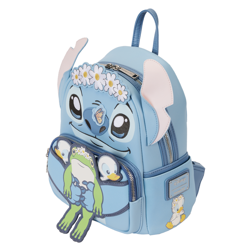 Mini Sac à Dos Lilo & Stitch - Stitch Springtime Daisy LoungeFly CoinCaillerie