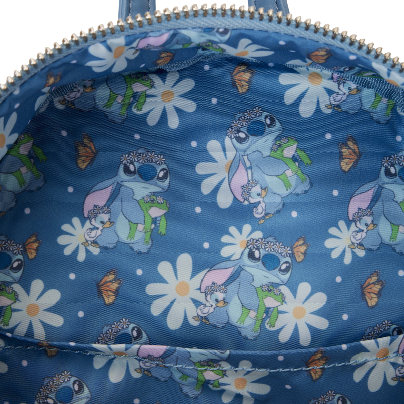 Mini Sac à Dos Lilo & Stitch - Stitch Springtime Daisy LoungeFly CoinCaillerie