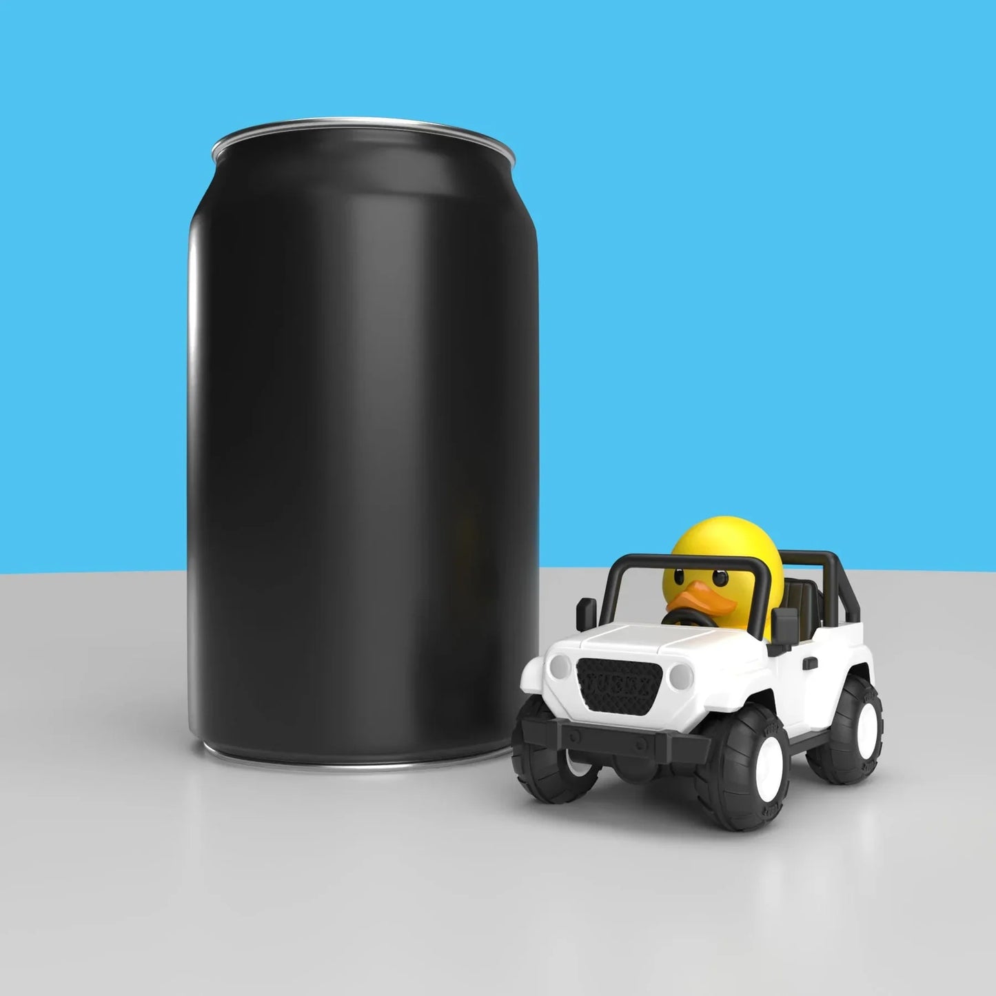 Mini Canard SUV – Blanc