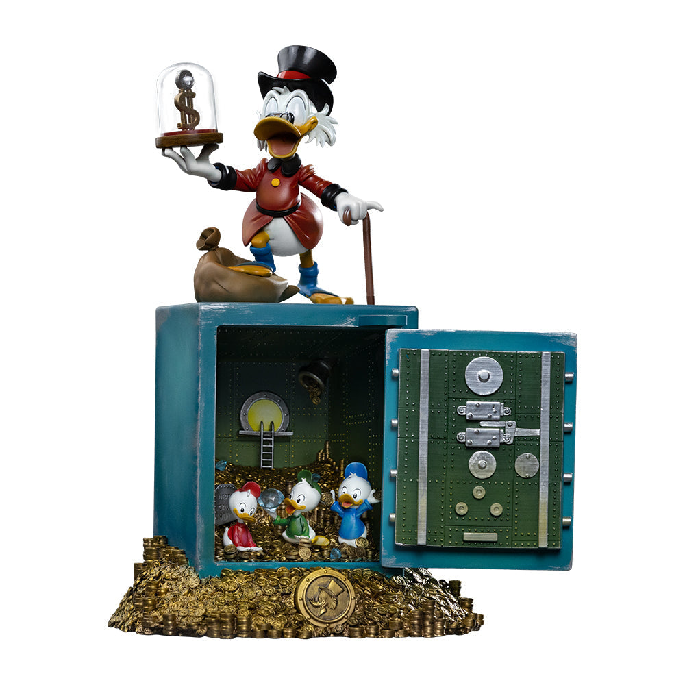 Pre-Order - Statue Uncle Scrooge Mcduck and Nephews - Duck Tales - Art Scale 1/10 - Iron Studios