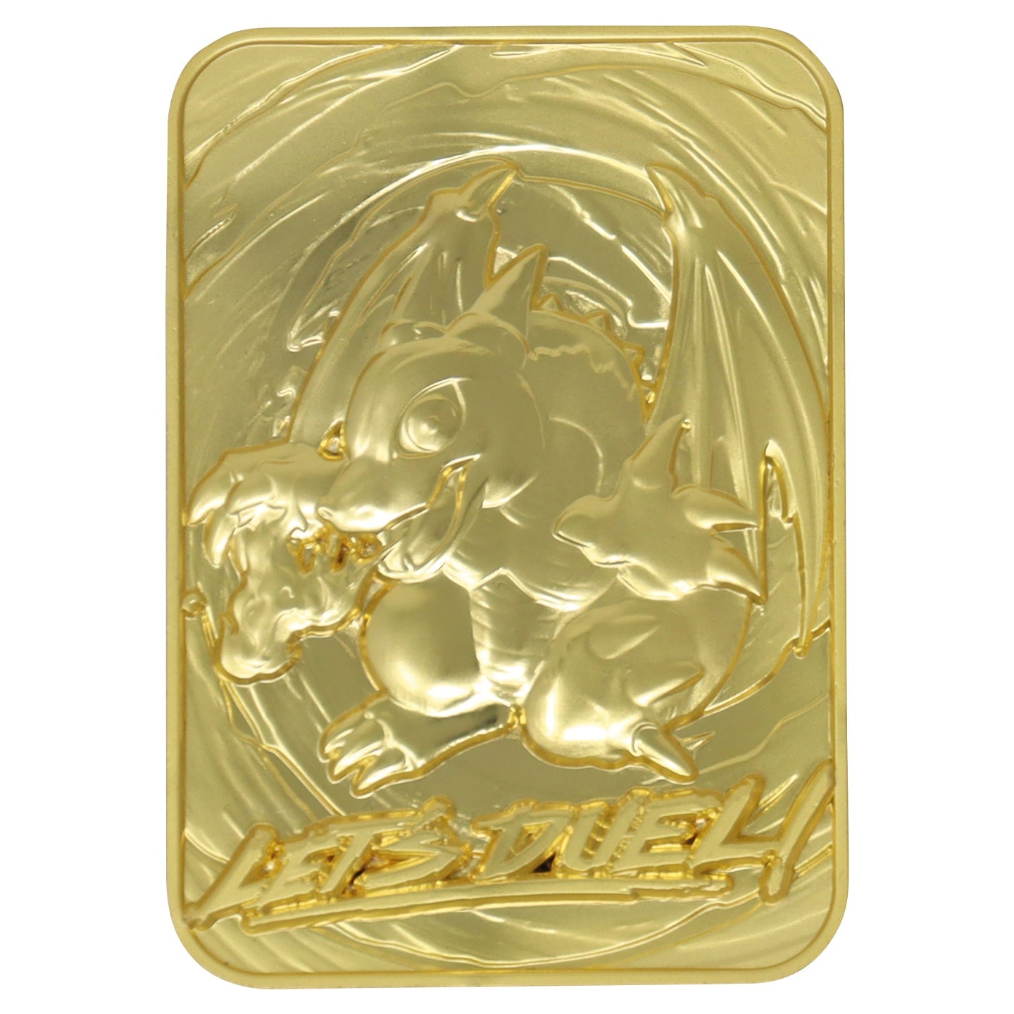 Carte métal collector Yu-Gi-Oh! - 24K Gold Plated Baby Dragon