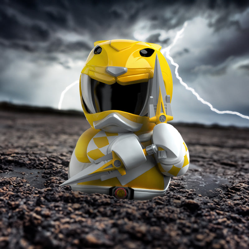 Canard Power Rangers Jaune (First Edition) TUBBZ CoinCaillerie