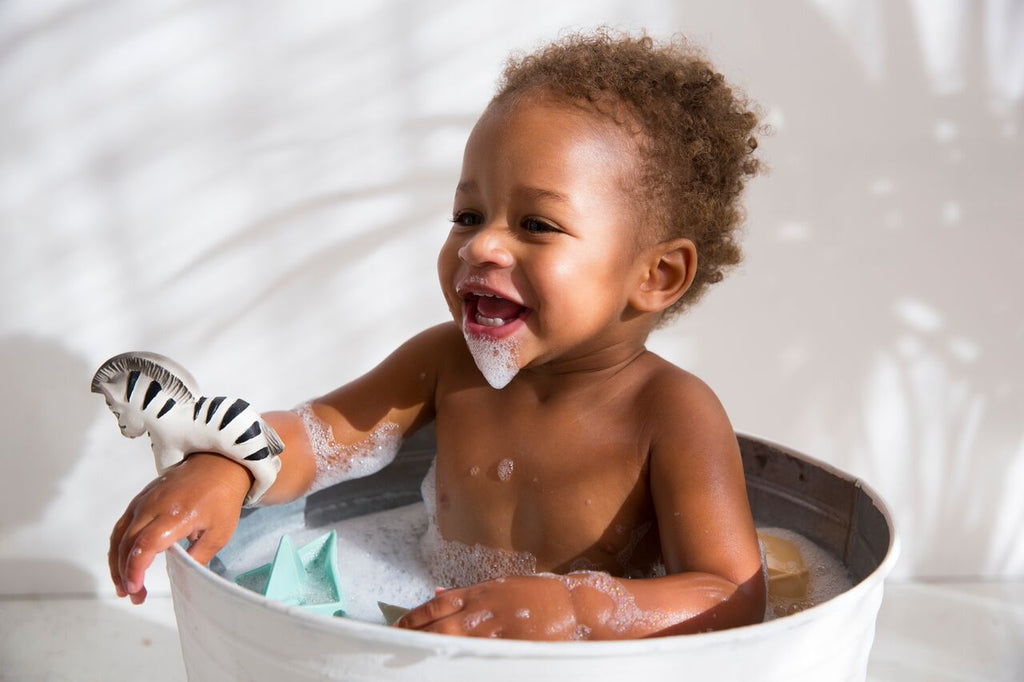 Zoe le Zèbre – Jouet de bain et dentition bébé – vue produit 5
