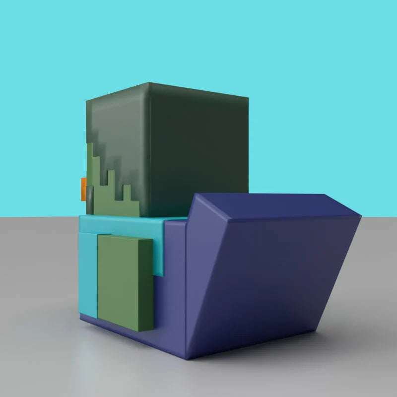 Canard Minecraft: Zombie TUBBZ (Mini Edition) - vue 5