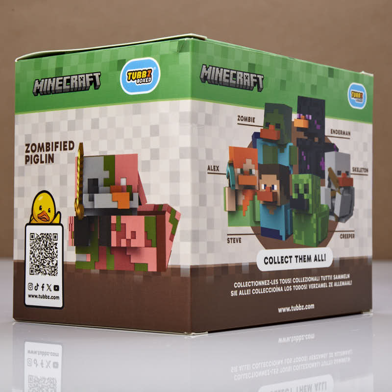 Minecraft Ente: Zombifizierter Piglin TUBBZ (Boxed Edition)