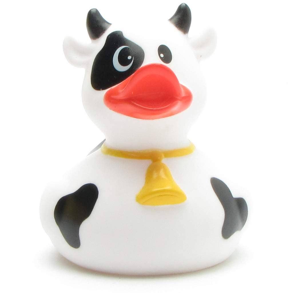 Canard Vache noire et blanche Duckshop CoinCaillerie