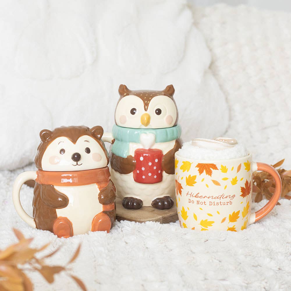 Mug avec couvercle Hazel l’Hérisson
