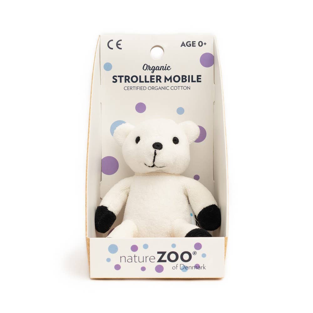Mobile pour poussettes Ours polaire - blanc