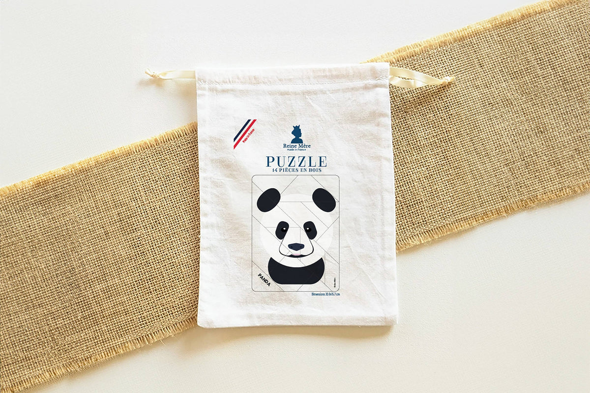 Panda puinen palapeli
