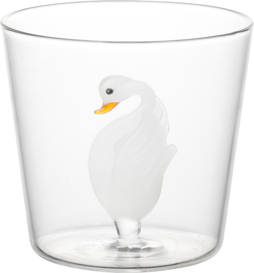 Schwanen-In-Glass-Becher