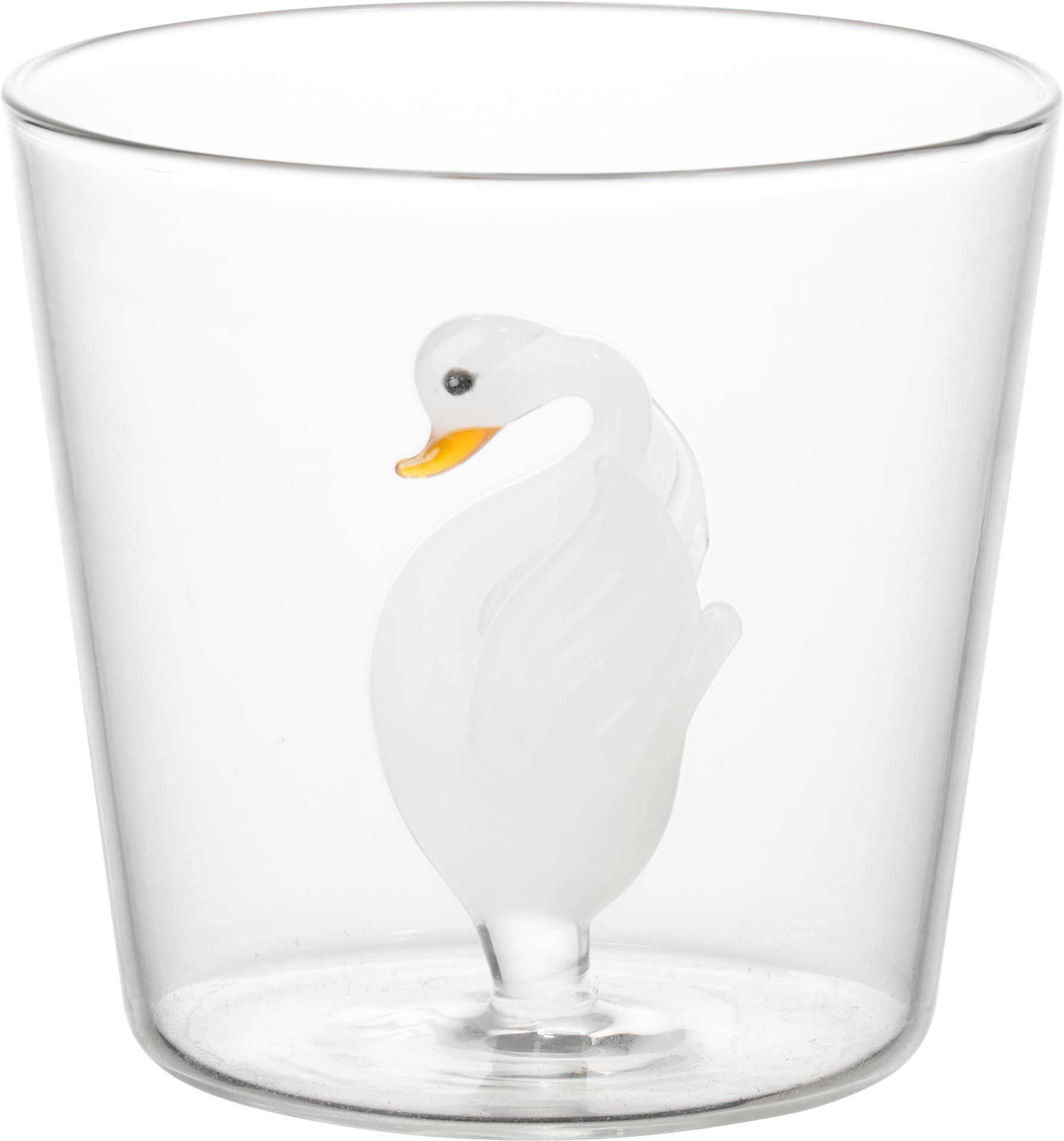 Schwanen-In-Glass-Becher