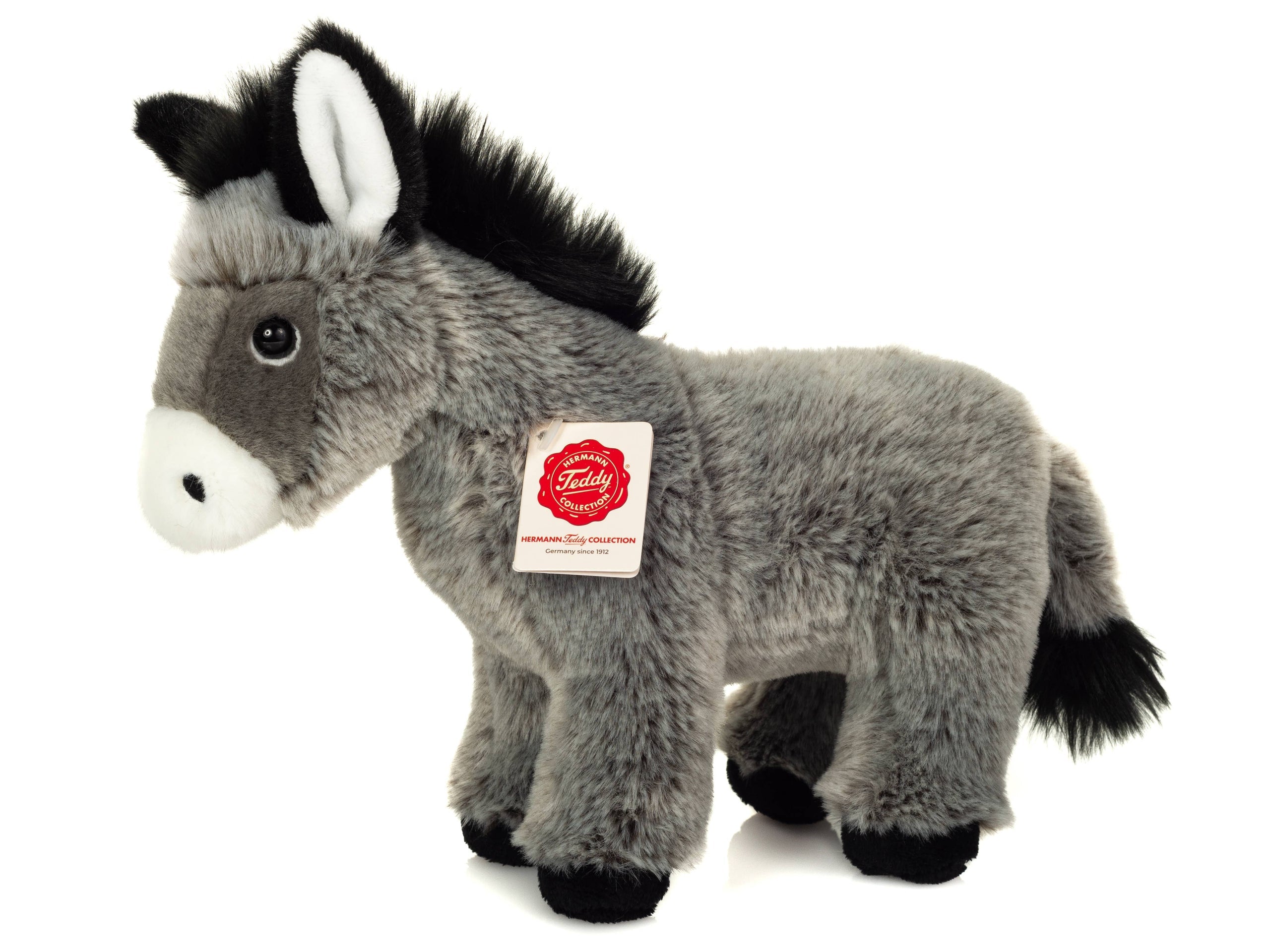 Peluche Âne Debout – 27 cm - Teddy Hermann