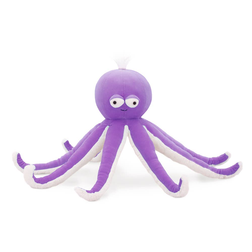 Peluche pieuvre lilas - 47 cm - 0+