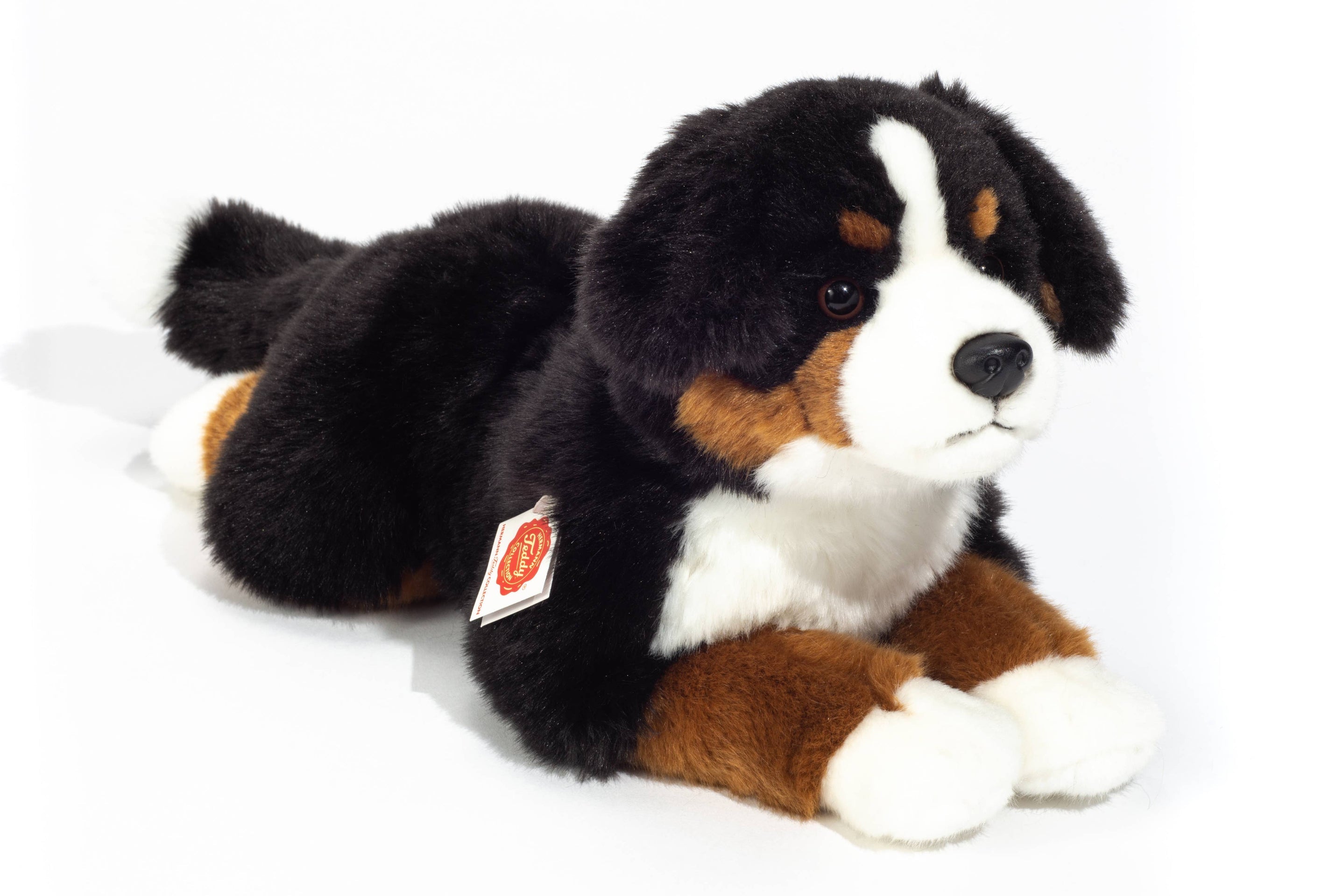 Peluche Bouvier Bernois Couché - Teddy Hermann
