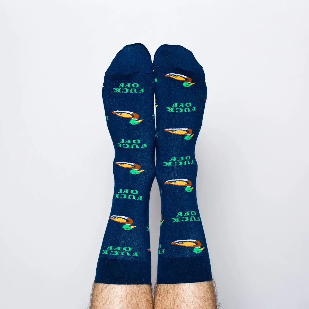 Chaussettes Canards Colverts "Fuck Off" – vue produit 2