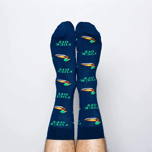 Chaussettes Canards Colverts "Fuck Off" – vue produit 2