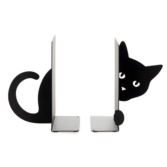 Serre-livre Chat Noir