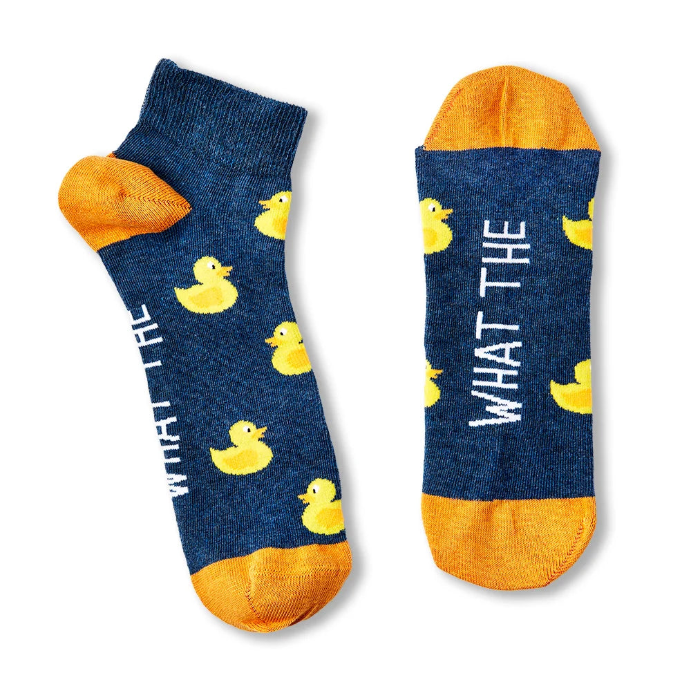 Chaussettes Courtes Canards What The Duck Urban Eccentric CoinCaillerie