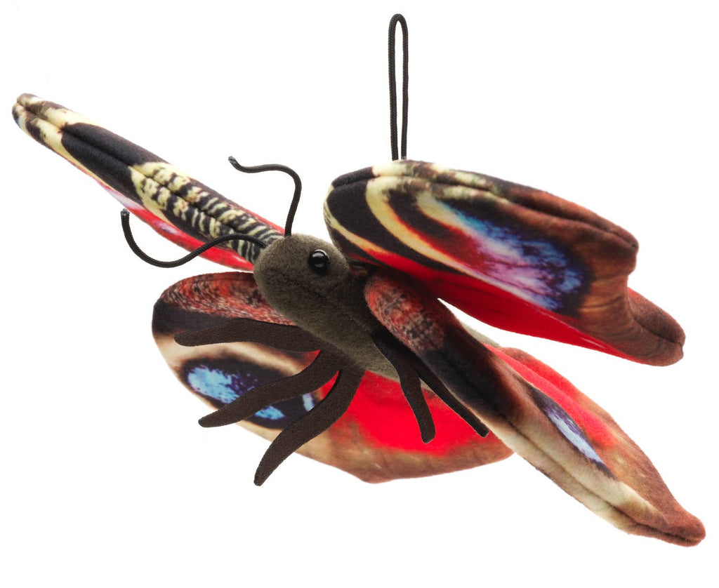 Papillon rouge (avec boucle) - 24 cm (largeur) Uni Toys