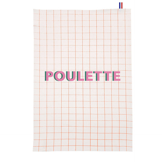 Torchon les Petits Noms - Poulette