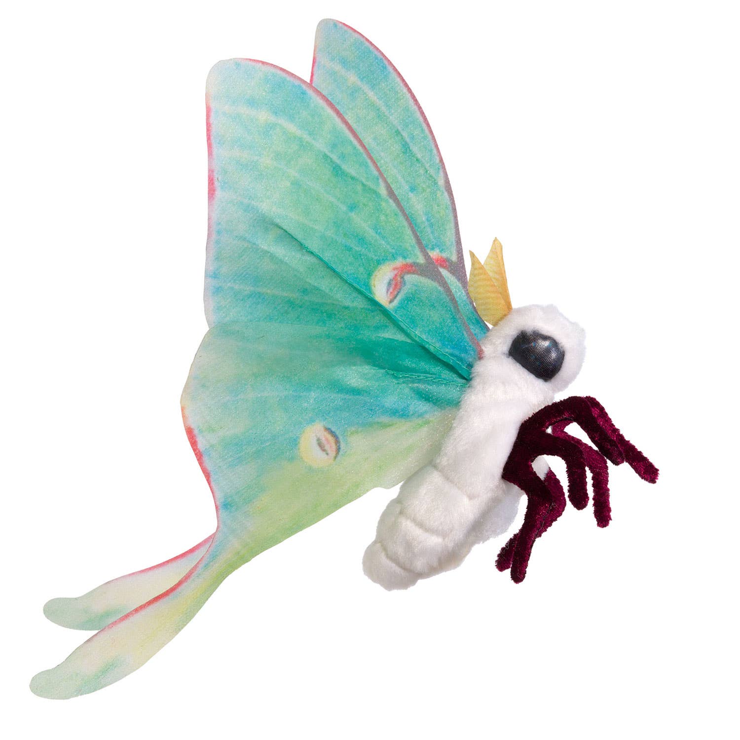 Marionnette à main Mini Lunamoth 8014/ Mini Lunamoth VE2 Folkmanis réaliste
