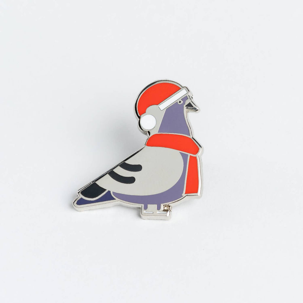 Weihnachts-Tauben-Pin