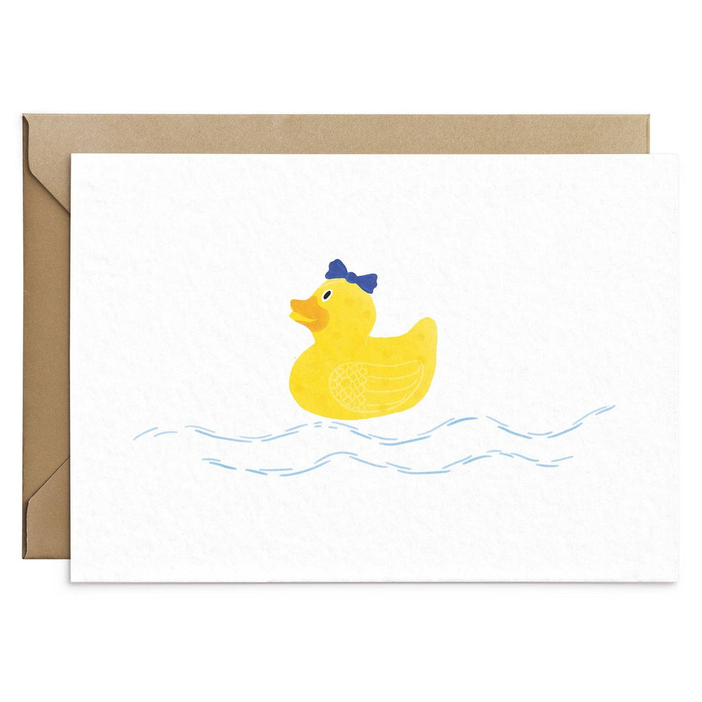 Carte de Vœux Mlle Canard
