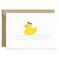 Carte de Vœux Mlle Canard