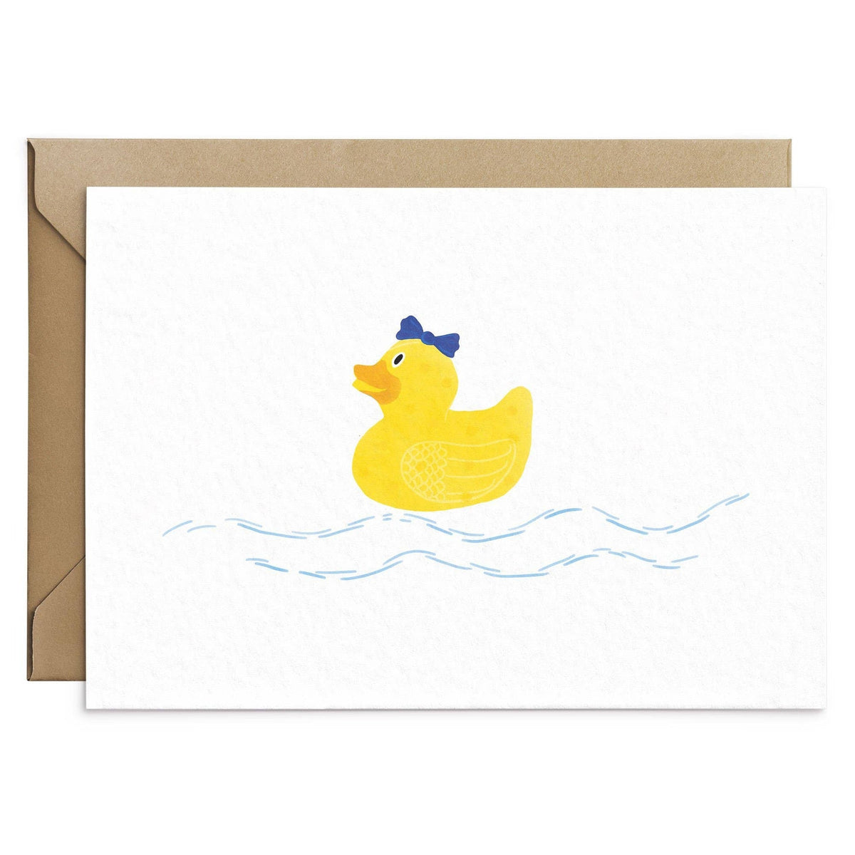 Carte de Vœux Mlle Canard