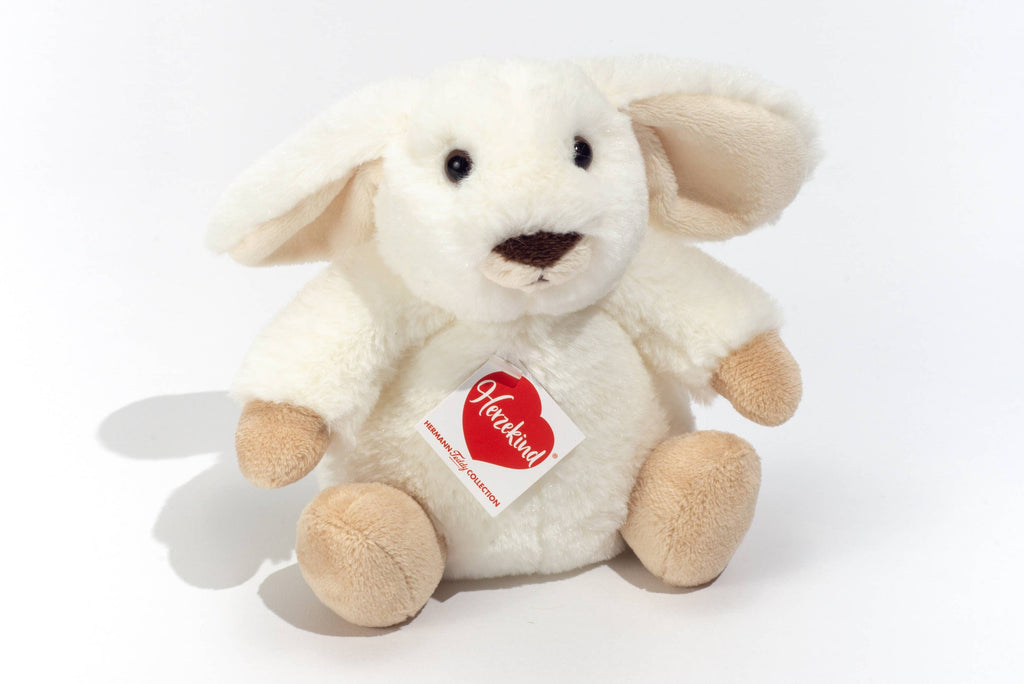 Peluche Lapin Poppi Blanc – 15 cm - Teddy Hermann