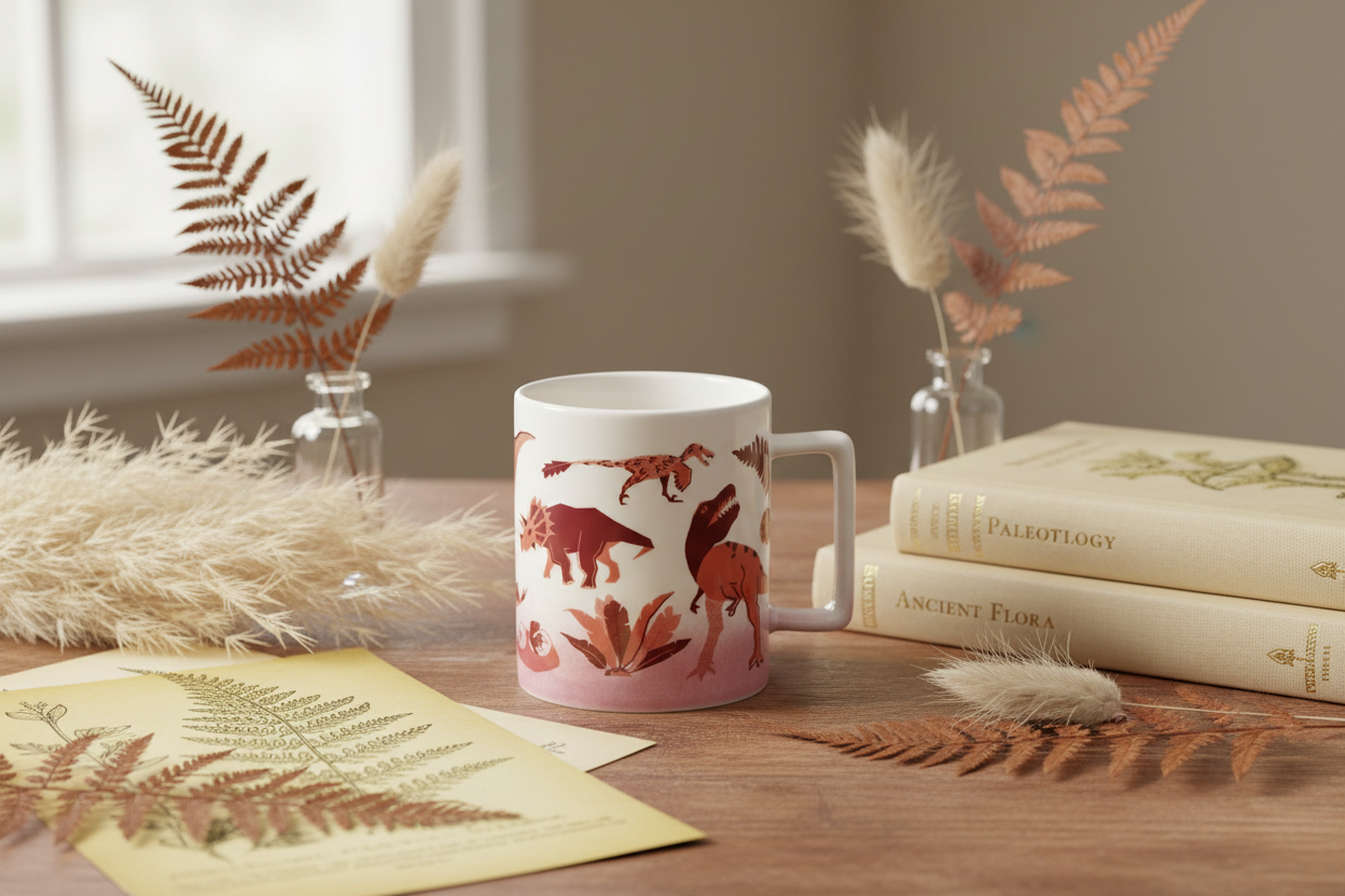 Mug Paléontologie Rétro (350 ml)