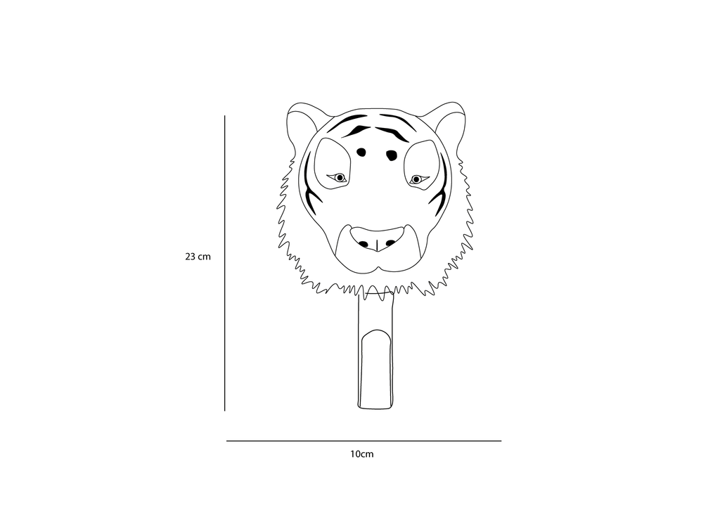 Porte-manteau tigre - Wild & Soft