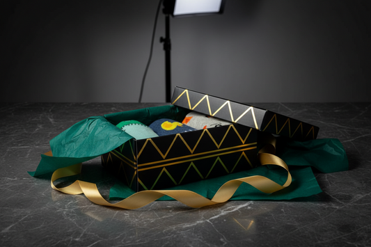 Animal Sock Set - Duck, Fox and Dinosaur