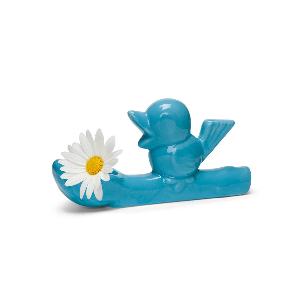 Voleur de fleurs Bleu – Jasmin Djerzic – Bleu – vue 2
