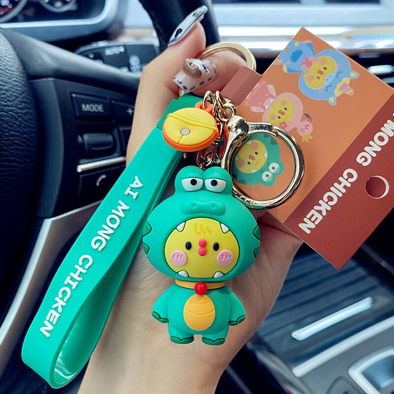 Porte Clés Poussin Crocodile