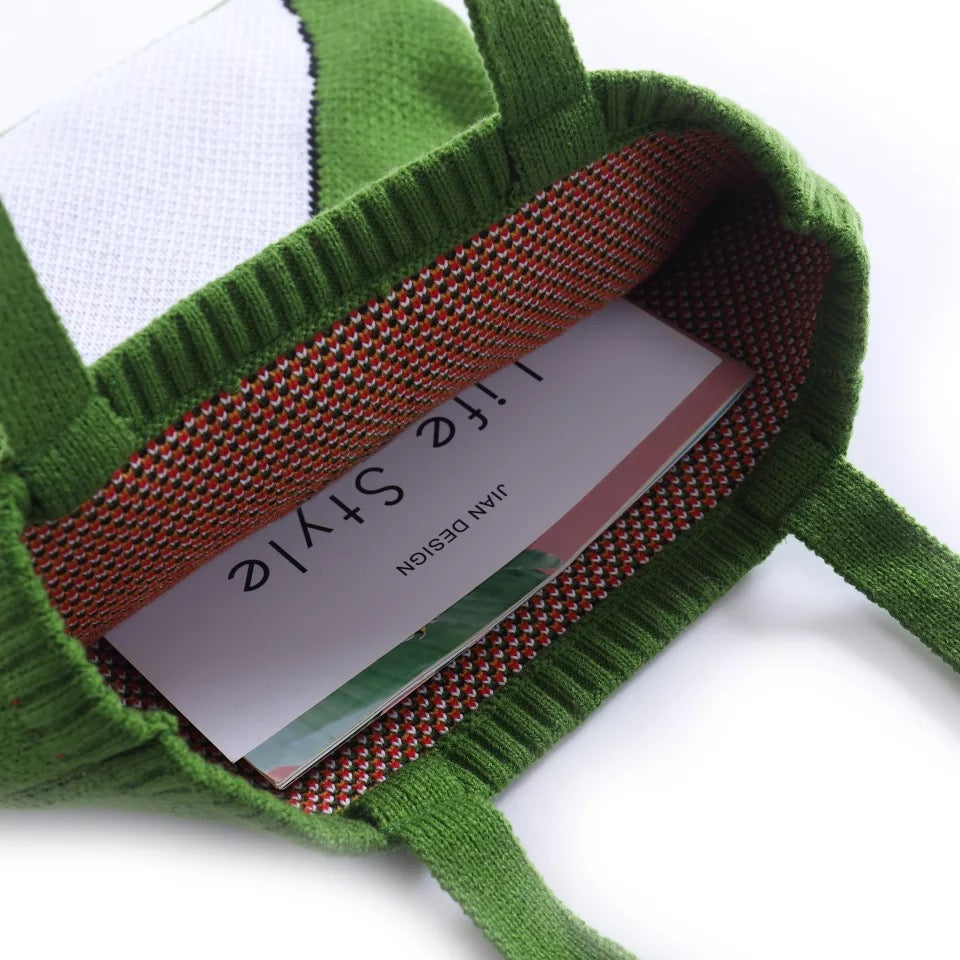 Tote Bag Canard Vert