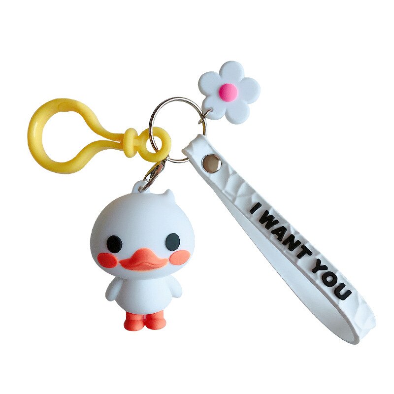 Porte Clés Canard 3 Couleurs