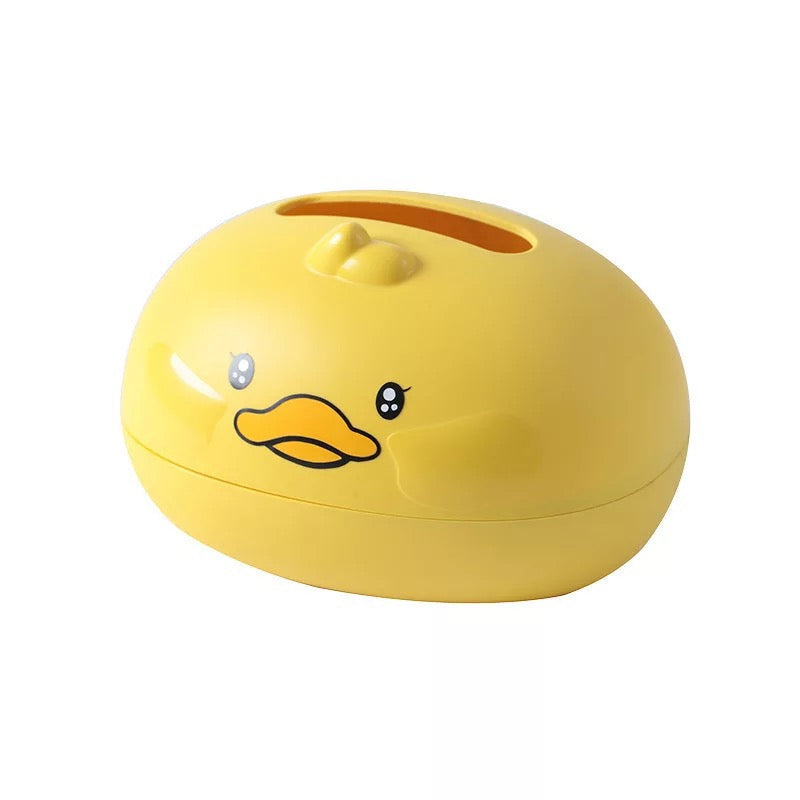 Boite à Mouchoir Canard Jaune