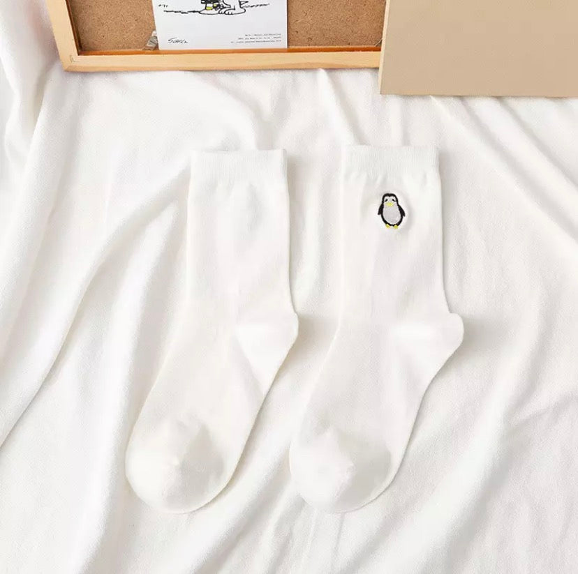 chaussettes emoji pingouin mrcol