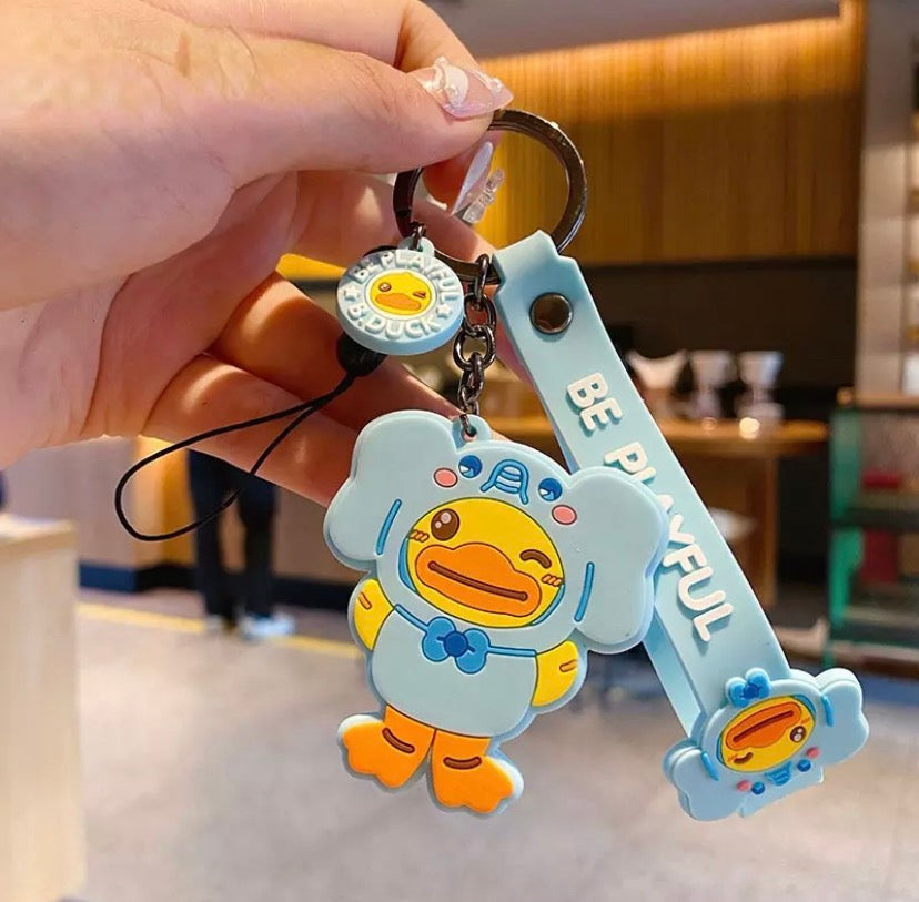 Porte Clefs Canard Éléphant