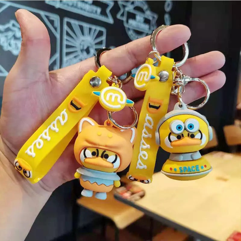 Porte Clés Canard Martien