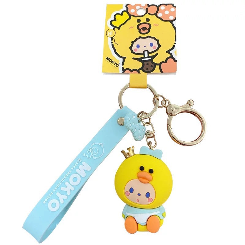 Porte Clés Singe Canard Sally