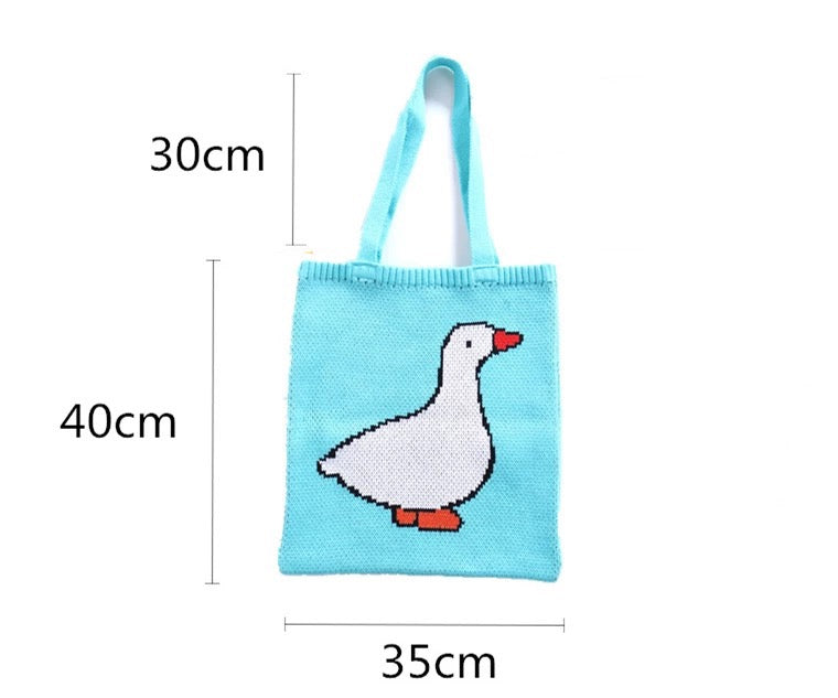 Tote Bag Canard Bleu