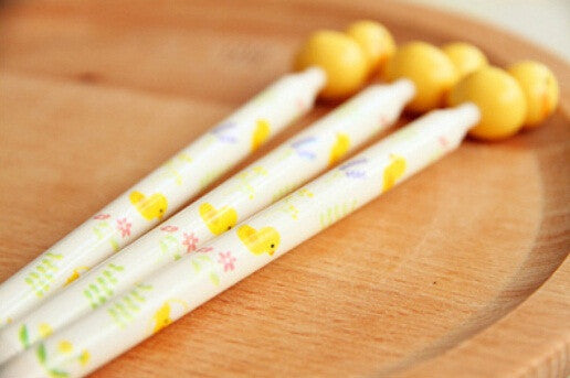 Stylo Canard Jaune fin