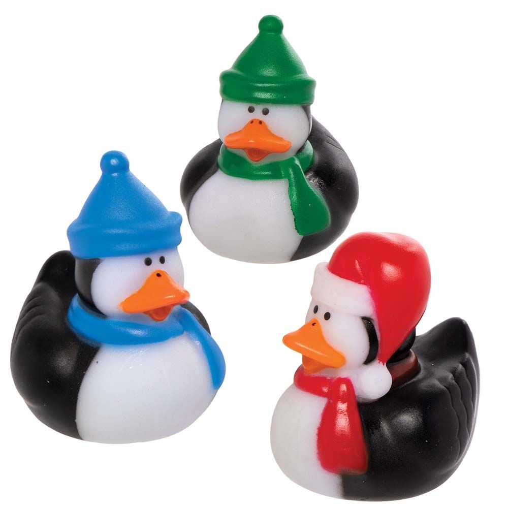 Mini Canard Pingouins de Noël