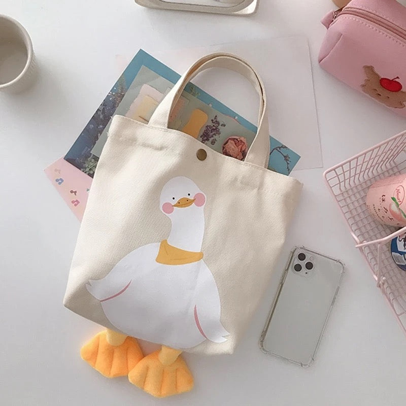 Tote Bag Canard Beige