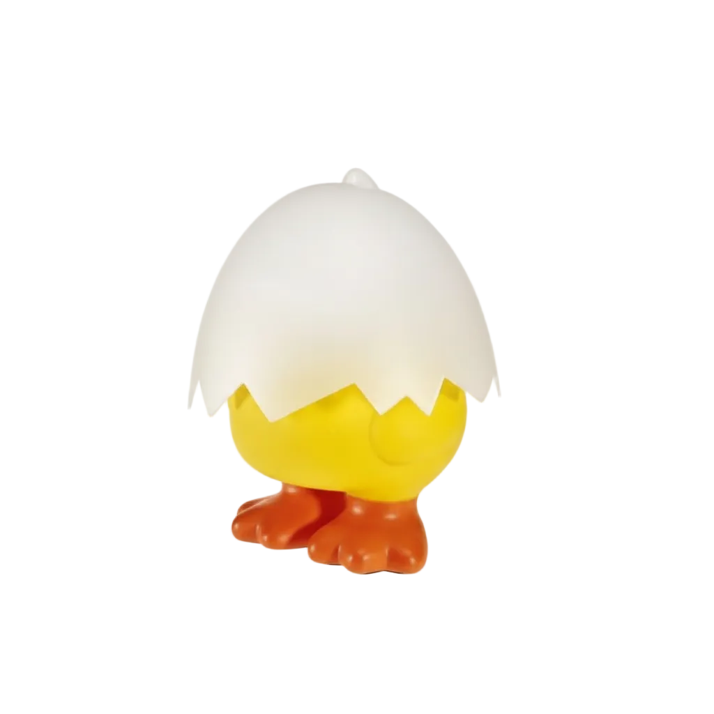Yellow Duck Eggshell Night Light