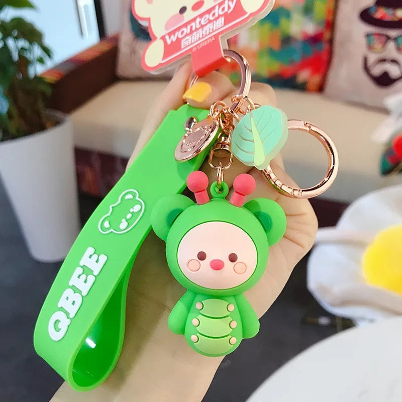 Porte Clés Ours Chenille